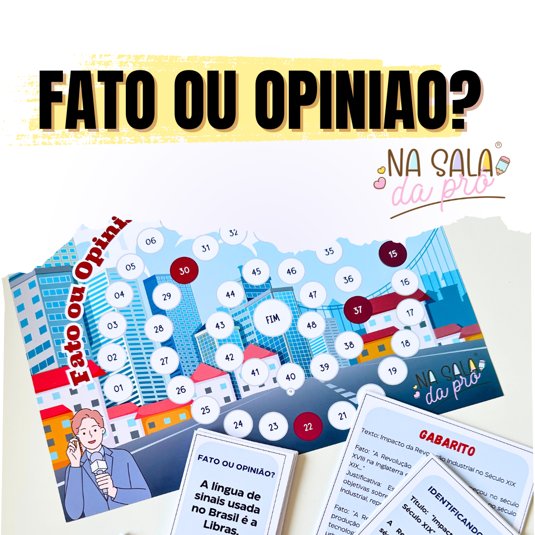 Fato ou Opinião – Na Sala da Prô