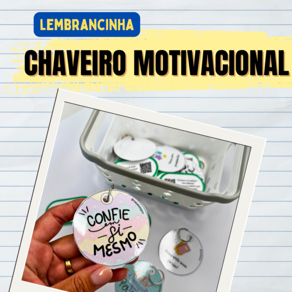 Chaveiros Motivacionais