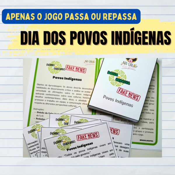 Passa ou Repassa - Povos Indígenas