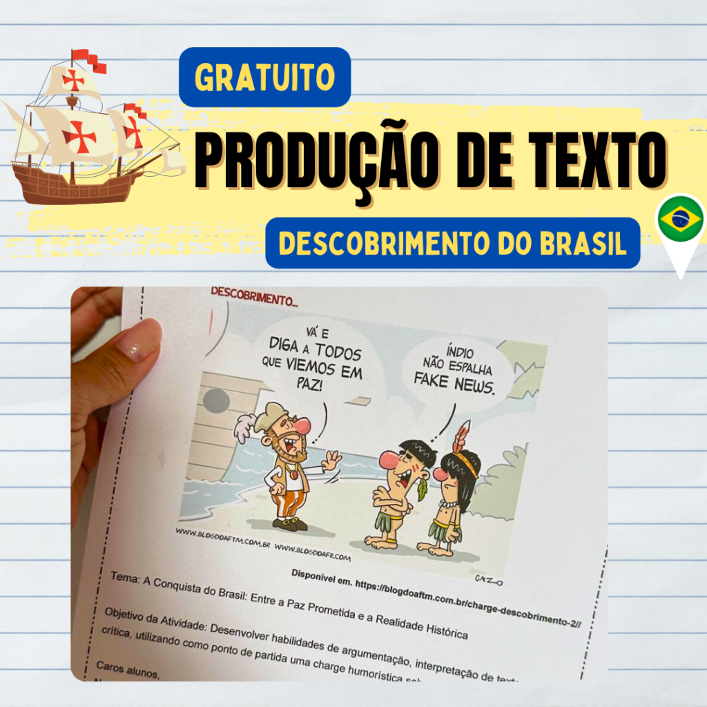 Texto Sobre O Descobrimento Do Brasil 5 Ano - MAGEDU