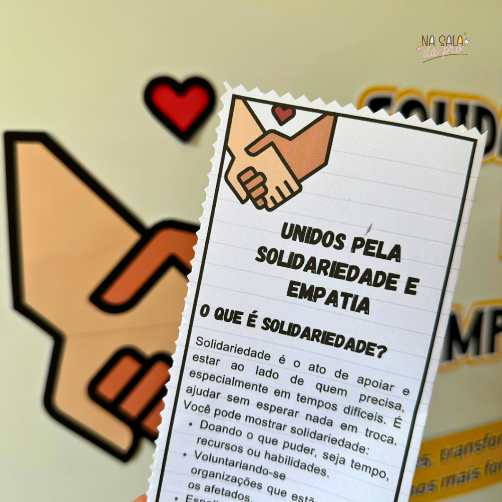 Solidariedade e Empatia - Na Sala da Prô