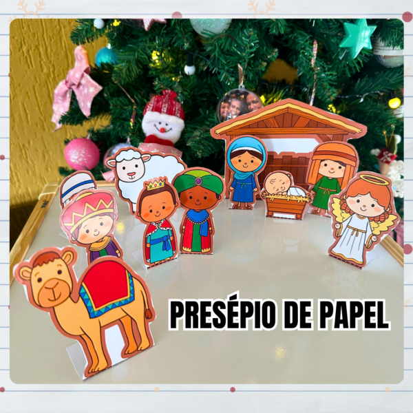 Presépio de papel