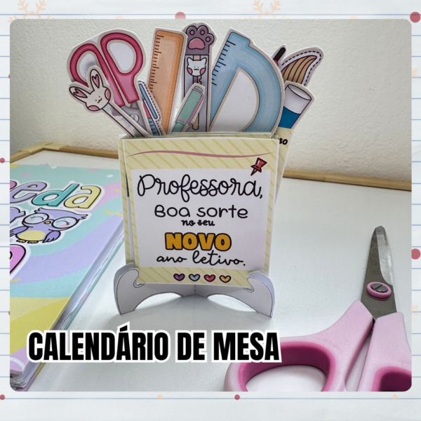 Calendário de Mesa 2025