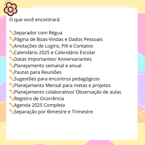 Planner da Coordenação - com agenda 365 dias - Image 23