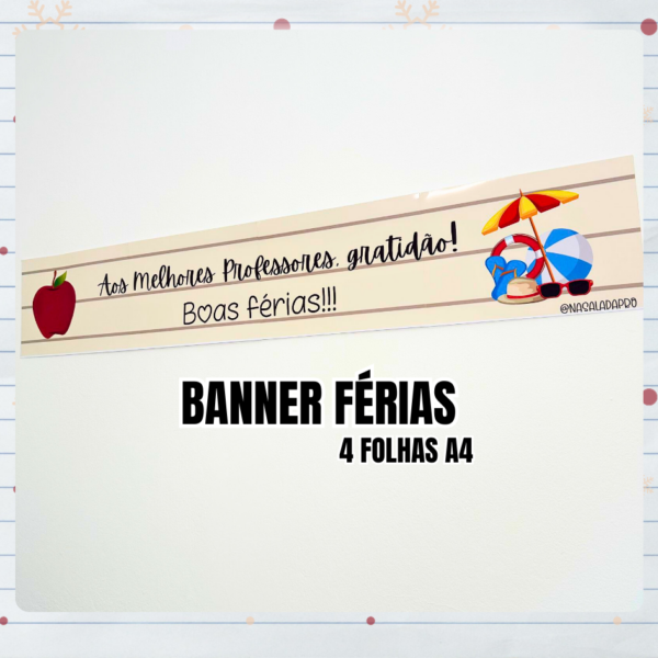 Banner Boas Férias Profes