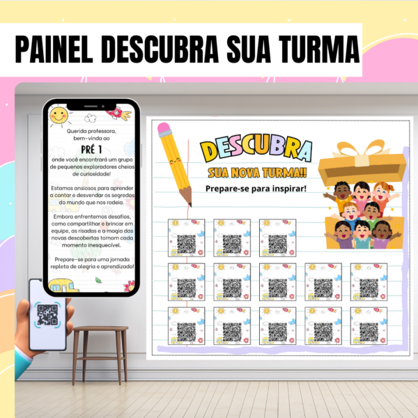 🍎 Painel Atribuição de Turmas "Descubra Sua Turma, Professor!