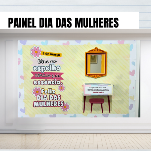 Painel Dia das Mulheres