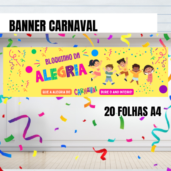 Banner Gigante Carnaval