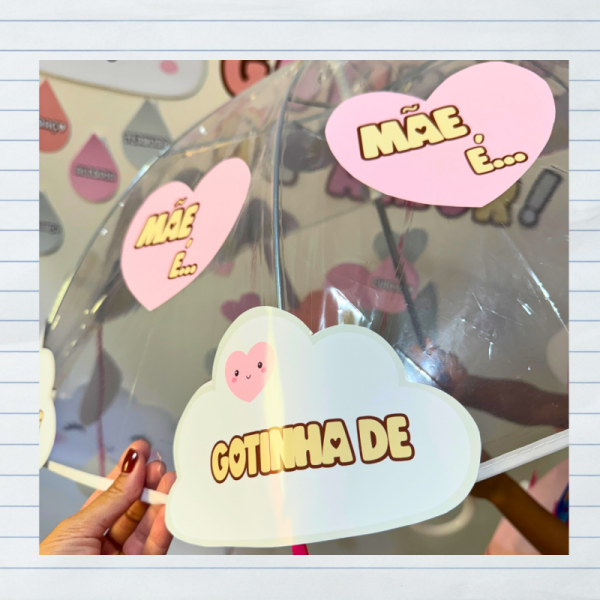 Decoração Guarda-chuva Dia das Mães - Imagem 4