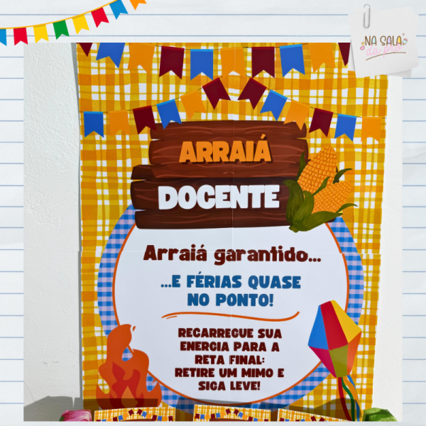 Kit Arraiá da Sala dos Professores - Imagem 2