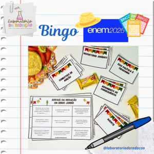 Bingo da Redação ENEM