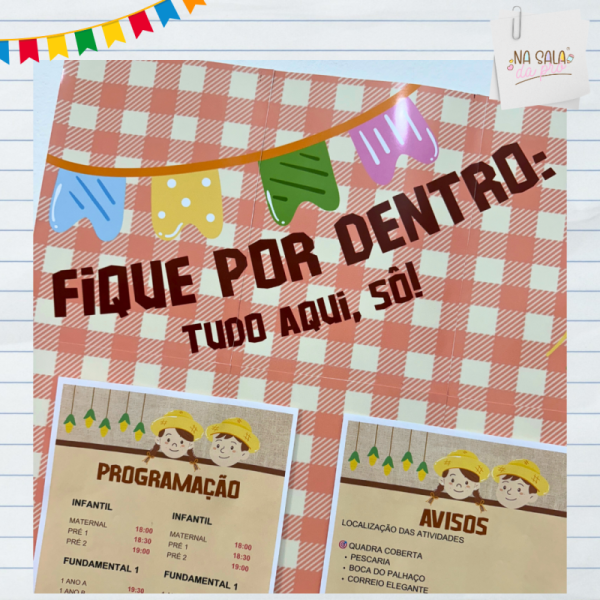 Cartaz para Avisos do Arraiá - Imagem 2