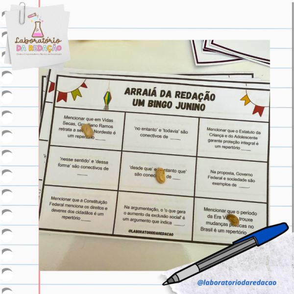 Bingo da Redação ENEM - Imagem 2