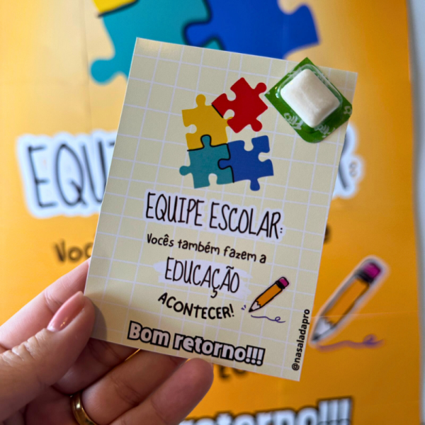 Kit Retorno Segundo Semestre Professores e Equipe Escolar - Imagem 4