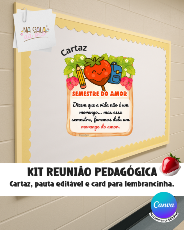 Reunião Pedagógica  Morango do Amor