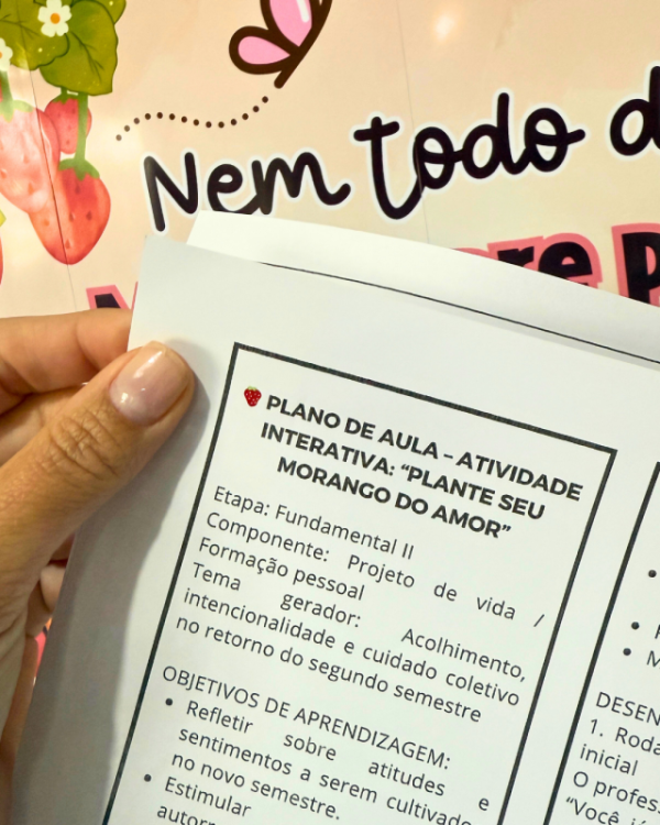 Painel Interativo de Acolhimento Morango do Amor - Imagem 6