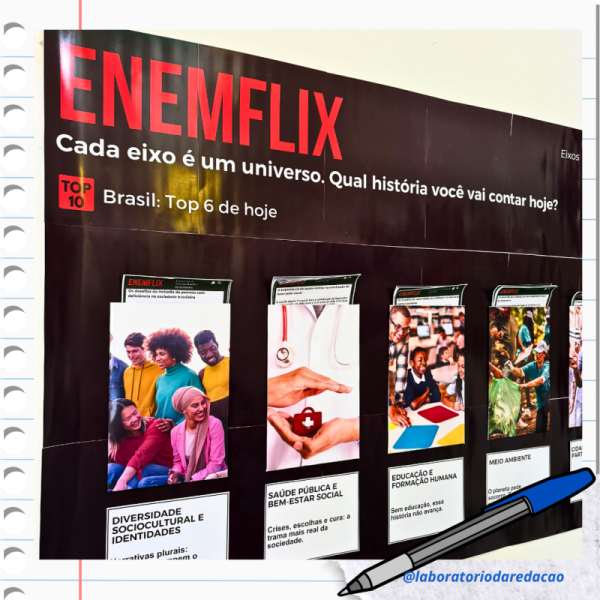 ENEMflix - Painel Interativo com Propostas de Redação - Imagem 2