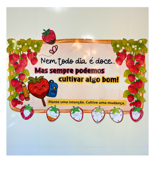 Painel Interativo de Acolhimento Morango do Amor - Imagem 2