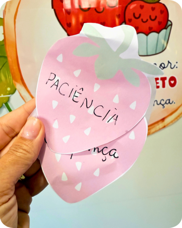 Kit Reunião de Pais  Morango do Amor - Imagem 6