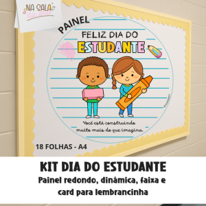 Kit Painel Dia do Estudante