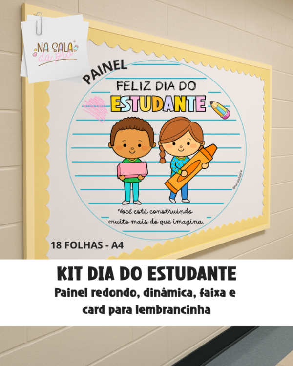 Kit Painel Dia do Estudante