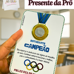 Lembrancinha Dia do Estudante