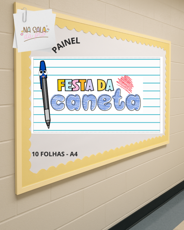 Painel Festa da Caneta 5 ano - Imagem 2