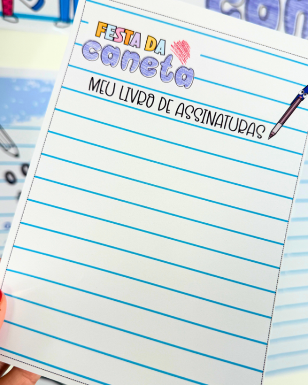 Painel Festa da Caneta 5 ano - Imagem 8