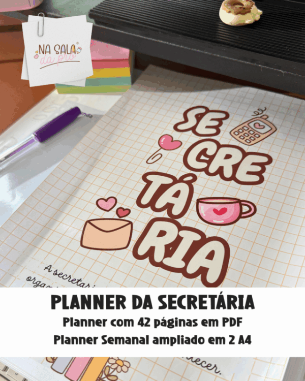 Planner da Secretária Escolar