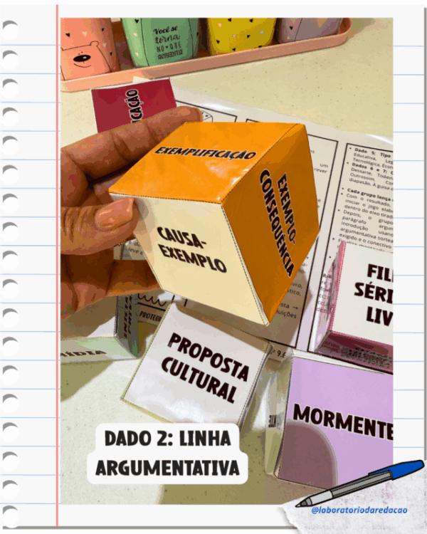 Jogo Argumenta Dados - Redação ENEM - Imagem 3