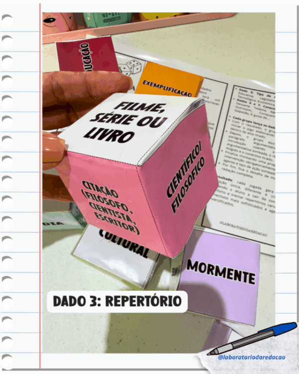 Jogo Argumenta Dados - Redação ENEM - Imagem 4