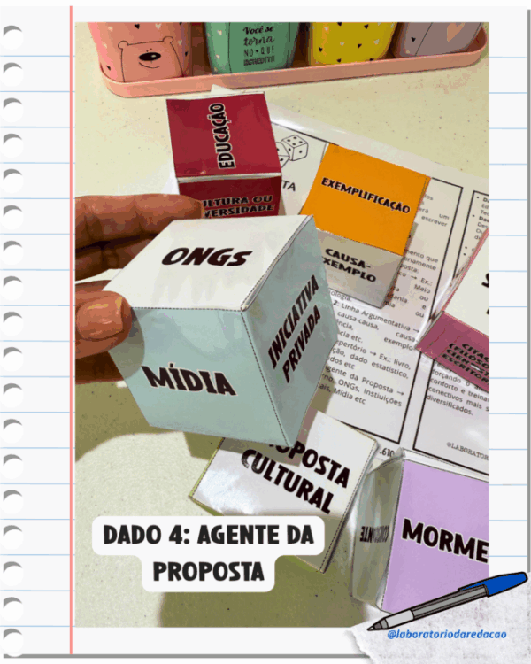 Jogo Argumenta Dados - Redação ENEM - Imagem 5