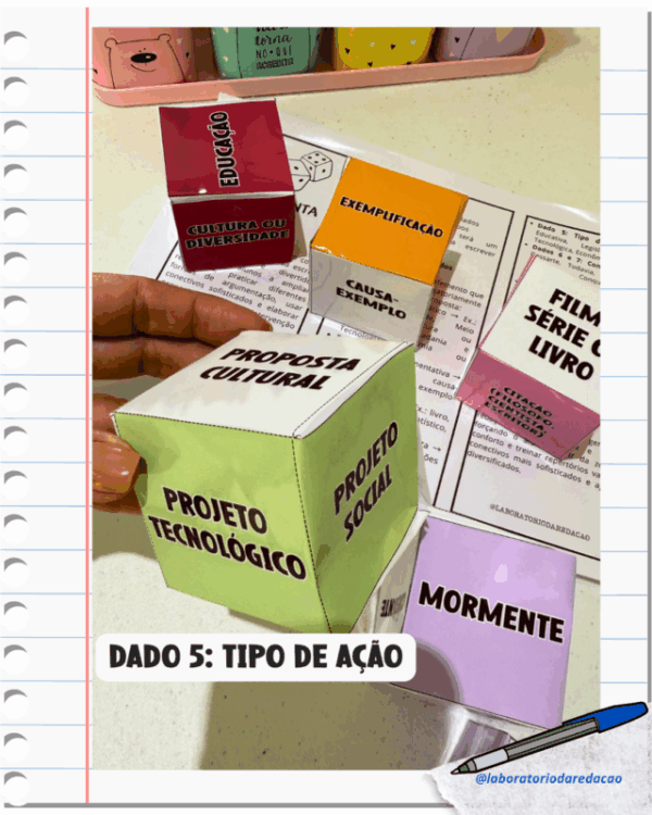 Jogo Argumenta Dados - Redação ENEM - Imagem 6