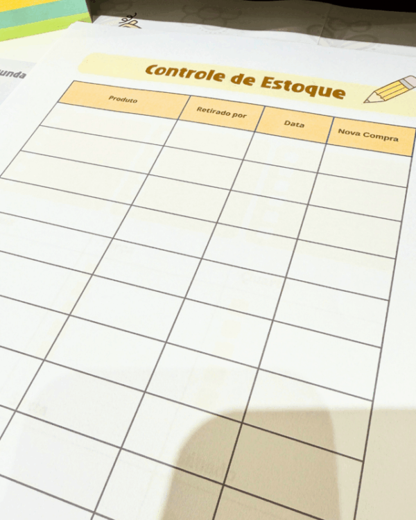 Planner da Secretária Escolar - Imagem 8