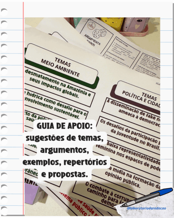 Jogo Argumenta Dados - Redação ENEM - Imagem 8