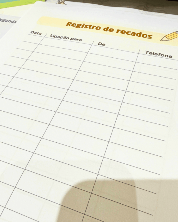 Planner da Secretária Escolar - Imagem 9