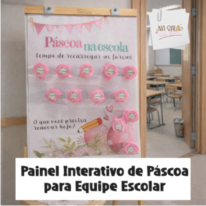 Painel Páscoa para Equipe Escolar