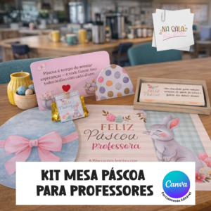 KIT MESA DE PÁSCOA PARA PROFESSORES
