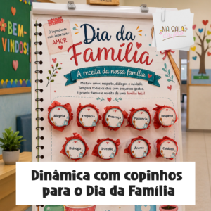 Dinâmica com Copinhos – Dia da Família