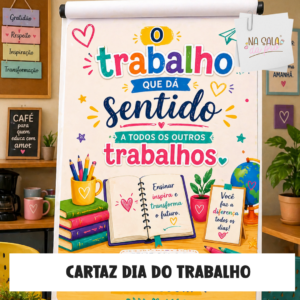 Cartaz Dia do Trabalho para Professores