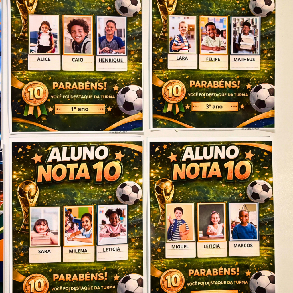 Aluno Nota 10 - Na Sala da Prô
