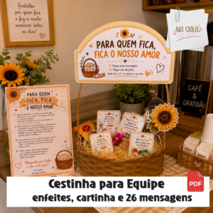 CESTINHA EQUIPE ESCOLAR