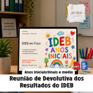 Reunião de Devolutiva dos Resultados do IDEB