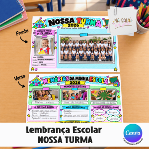 Lembrança Escolar Nossa Turma
